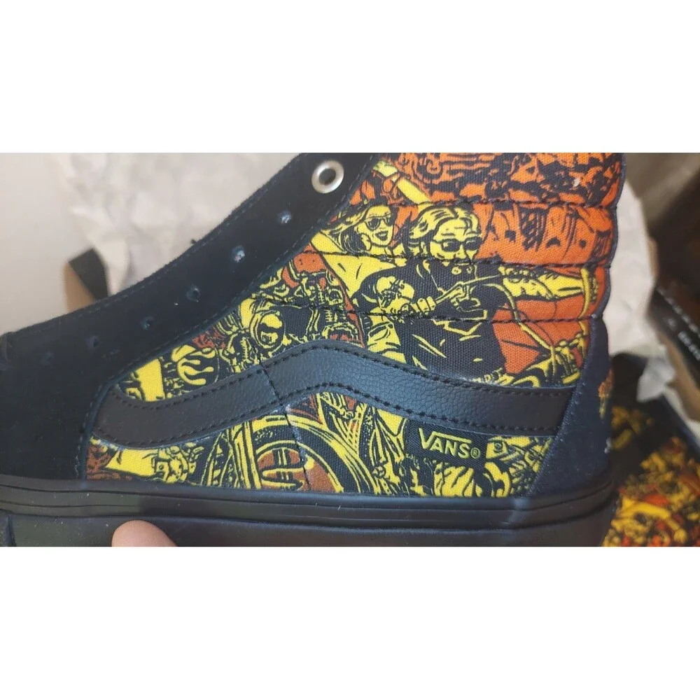 Van Doren Approved x Born Free Skate Sk8-Hi collection Sneakers Sz 8.5 LIMITED